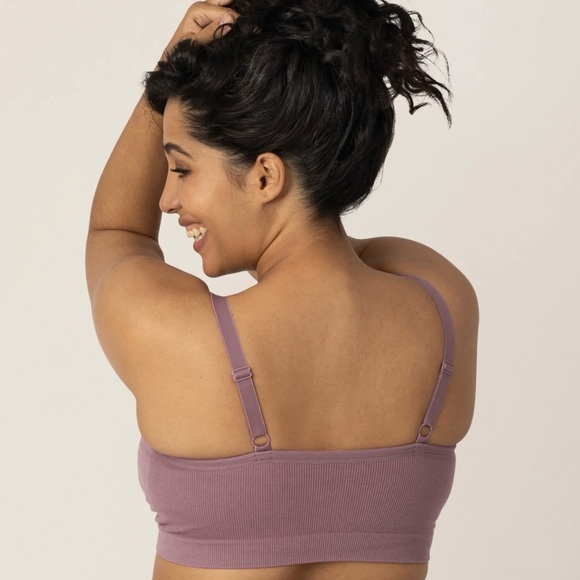 Kindred Bravely Sublime Bamboo Hands Free Pumping Lounge & Sleep Bra - Picture 3 of 15
